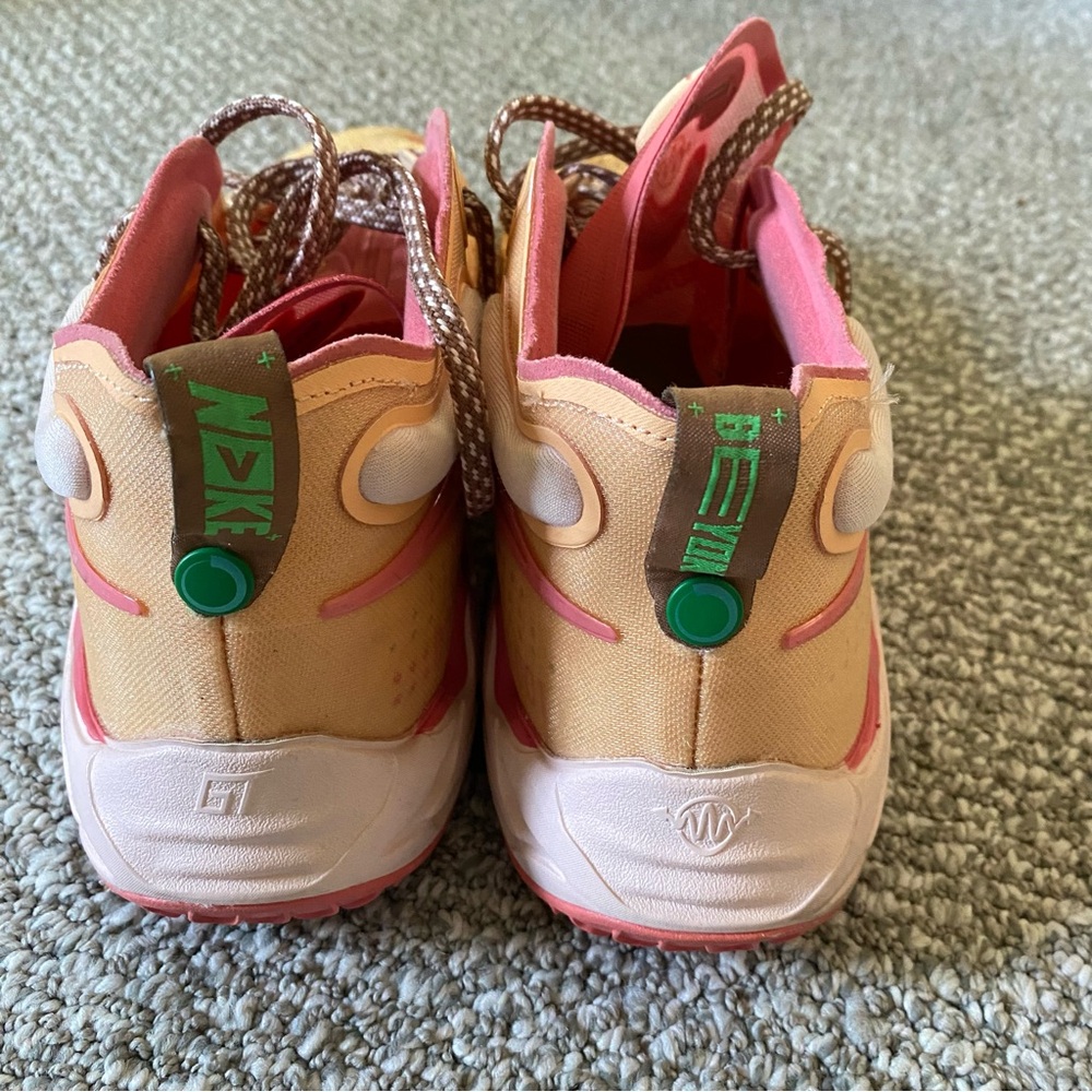 NIKE Peach Jam EYBL 25th Anniversary Exclusive Basketball Court Shoes Size 14 - Picture 3 of 8
